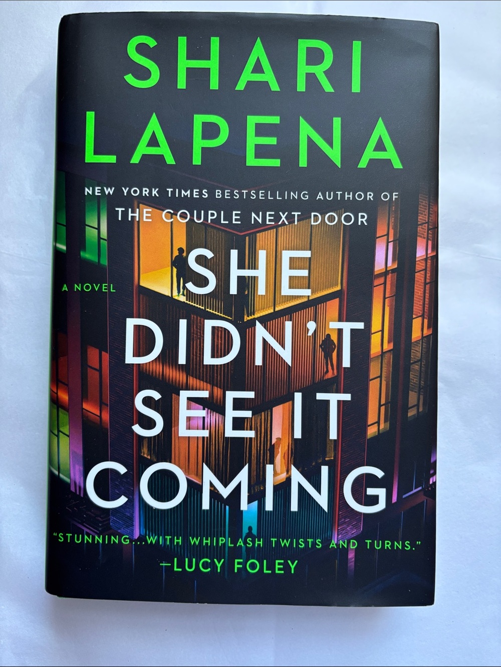 She Didn't See It Coming By SharinLapena NWT Hardcover